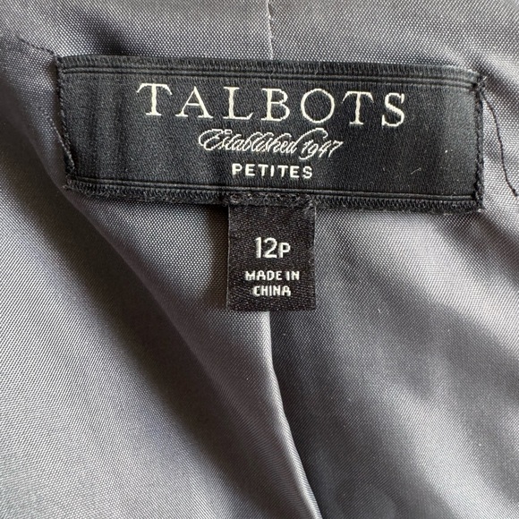 Talbots Petite Plaid Wool Jacket - Picture 2 of 9